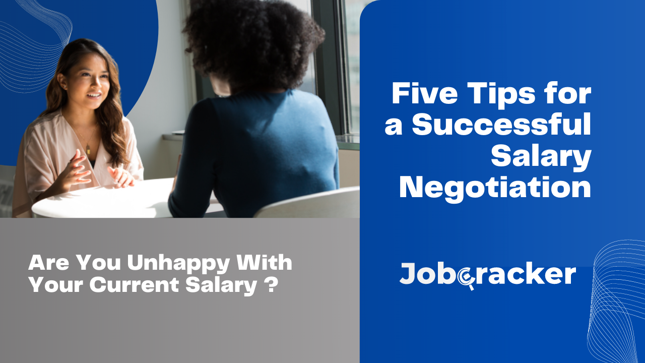 Salary Negotiation Tips Jobcracker